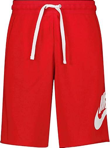 Nike Sportswear Regular Shorts 'CLUB ALUMNI' in Rot 